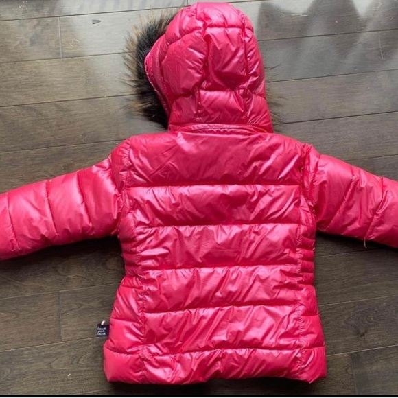 Pink winter coat for girls 2T - Picture 2 of 3